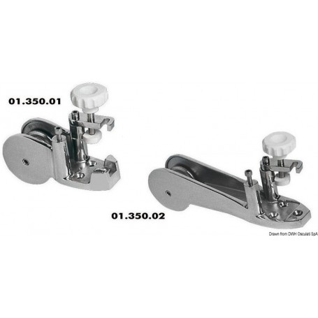 Davier proue inox - Osculati Davier de proue 8033137014338 01.350.01