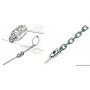Jonction chaîne/cordage - Osculati Manilles Émerillons mouillage 8033137066030 01.230.01