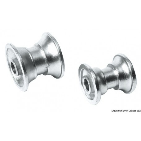 Réa de rechange inox - Osculati Davier de proue 8033137066320 01.346.60