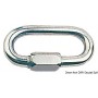 Mousqueton Inox ouverture à vis Vendu par 10 Manilles, mousquetons 8033137080760 08.874.35