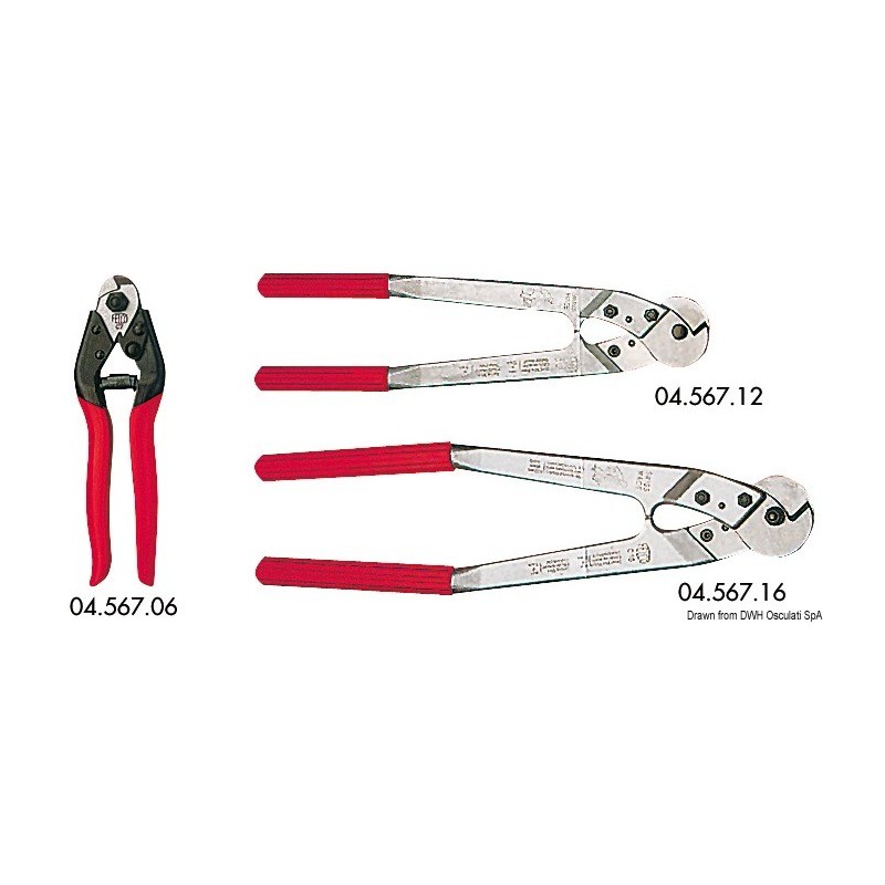 Pince coupe câble Felco pour haubans et gréement de voilier