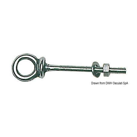 Anneaux à tige Vendu par 10 - Osculati Cadènes, pontets et filoirs 8033137130649 39.181.01