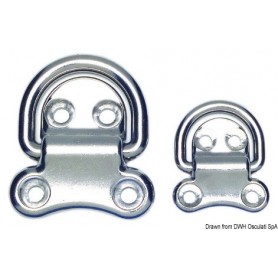 Anneaux rabattables en inox - Osculati Cadènes, pontets et filoirs 8033137006012 39.866.80