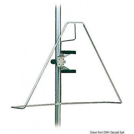 Supports pour bouée fer à cheval - Osculati Homme à la mer 8033137112010 22.418.00