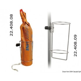 Bout et support de rangement - Osculati Homme à la mer 8033137032721 22.408.08