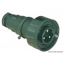 Prise, fiches mâle - Osculati Prise 220 V et 12 V camping 8033137033315 14.350.02