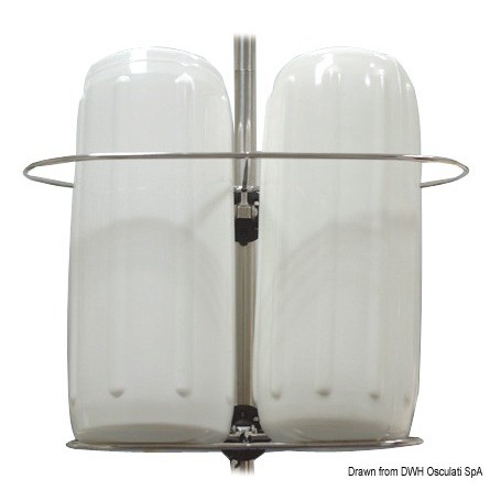 Porte pare-battage repliable - Osculati Pare-battages 8033137120411 33.205.02