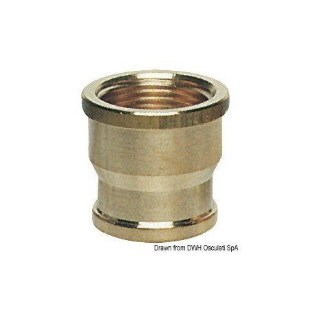 Manchons réducteurs femelle/femelle laiton - Osculati Vannes & Raccords plomberie 8033137100239 17.271.00