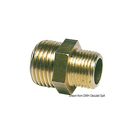 Lot Niples doubles, réducteurs en laiton - Osculati Vannes & Raccords plomberie 8033137099205 17.227.00