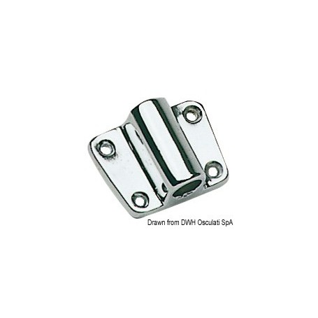 Supports latéraux pour dame de nage en laiton chromé Lot de 2 Gaffes et Avirons 8033137121043 34.170.16