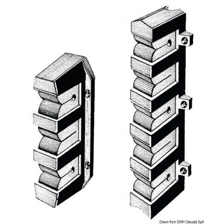 Râteliers pour cannes à pêche Portes cannes 8033137045370 41.127.50