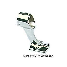 Embout De Main Courante Bateau En Acier Inoxydable 316 - Pour Tube 22 Mm - Qualité Marine, Facile à Installer