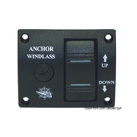 Commande pour guindeau 75 x 62 mm - Osculati Guindeaux 8033137000386 02.341.20