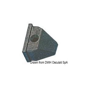 Embout en plastique pour rail Le lot de 2