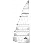 Grand-voile lattée SO radial