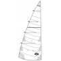 Grand-voile semi-lattée SO Cruise