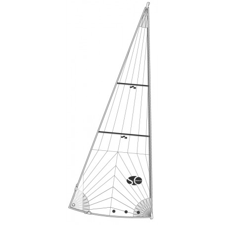 Grand-voile sur enrouleur SO radial