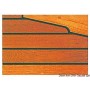 Lattes en teck pour pont bateau – Lot de 3 – Bois marine – ARC