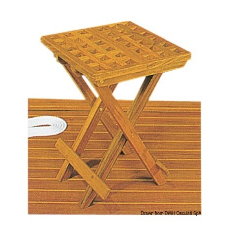 Tabouret pliant en teck - ARC A table ! 8719497022540 71.308.00