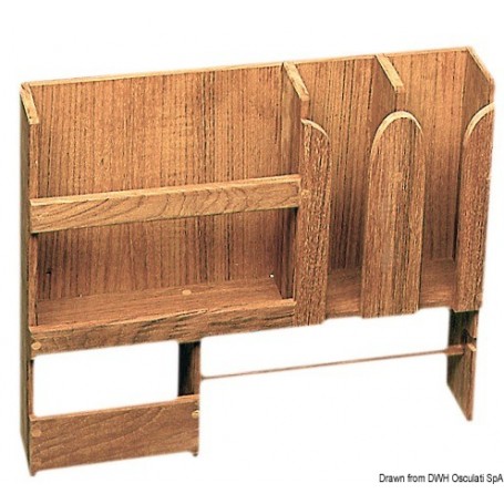 Rangement pour assiettes, tasses (empilables), essuie-tout Accessoires Teck 8033137173844 71.602.01