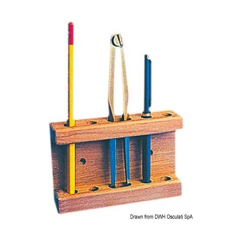 Porte-crayon et compas Accessoires Teck 8033137173967 71.602.33