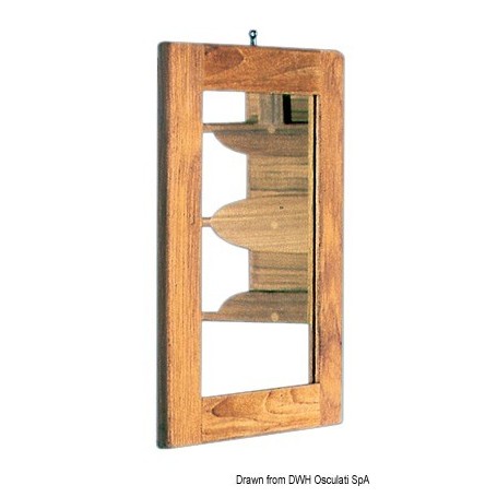 Miroir pour toilettes Accessoires Teck 8033137174087 71.605.74