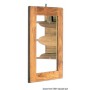 Miroir pour toilettes Accessoires Teck 8033137174087 71.605.74