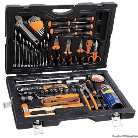 Valise d'entretien "Beta" en plastique antichoc - Beta Manilles Émerillons mouillage 8014230568522 47.360.01