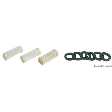 Filtre essence à monter “en ligne”  - Osculati Filtres universels 8033137103889 17.665.01