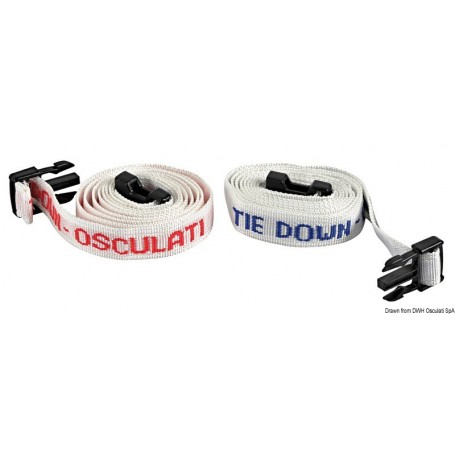 Attaches Tie Down pour fixer la grand-voile - Osculati 63.568.01