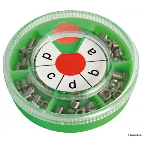 Assortiment écrous en inox Visserie 8033137054129 37.300.10