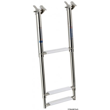 Echelle télescopique à fixer sous plate-forme  - Osculati Echelle de plateforme 8033137151842 49.542.03