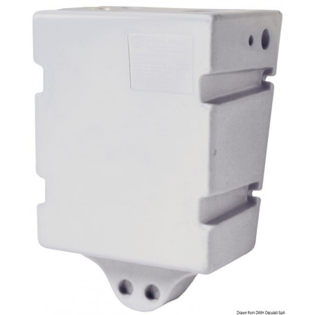 Réservoir en polypropylène blanc pour eau potable de 60 litres, montage à paroi - Osculati Réservoir d'eau douce 8033137157219 5