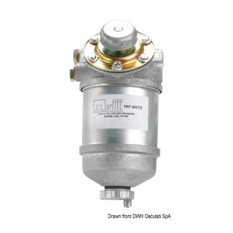 Filtre décanteur pour gasoil - Osculati Filtres universels 8033137048579 17.842.10