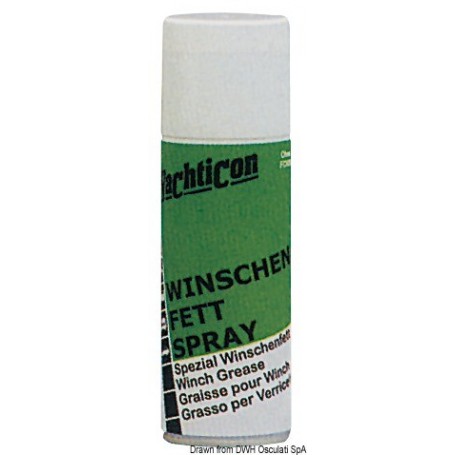 Graisse pour winch en spray - Yachticon Vidange et rinçage 4031396017002 65.170.00