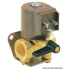 Electrovanne - Osculati Nourrices et réservoir carburant 8033137019135 17.401.12