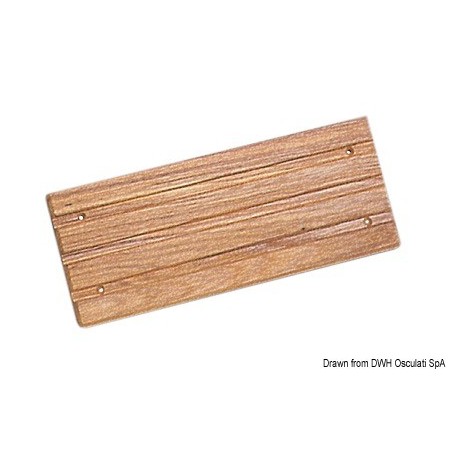 Estrades repose-pied à rainures Accessoires Teck 8719497021055 71.605.04