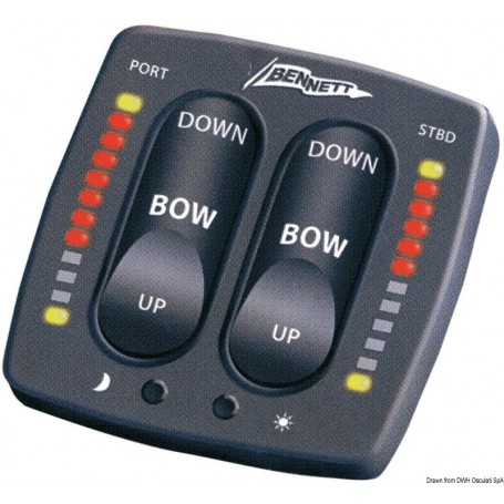 Panneau de contrôle FLAP EURO ROCKER - Bennett Flaps et accessoires 8033137155727 51.246.01