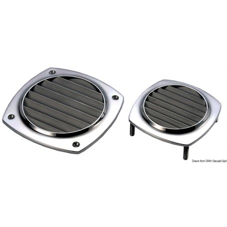 Prise d’air en inox AISI 316 moulé, poli miroir - Osculati 803313716087553.301.80