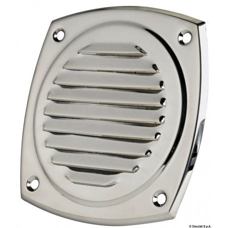 Grilles d'aération en acier inox - Osculati Ventilation 8033137160912 53.302.01