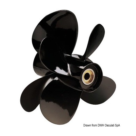 Hélices aluminium pour DP 280/290 type A - Solas propellers Volvo Duoprop 8033137157639 52.202.03