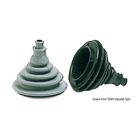 Soufflet passe-câble en caoutchouc anti-salinité Dutral