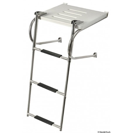 Passerelle arrière en technopolymère fiberglass