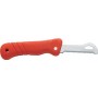 COUTEAU FLOTTANT ORANGE  BOUT ROND