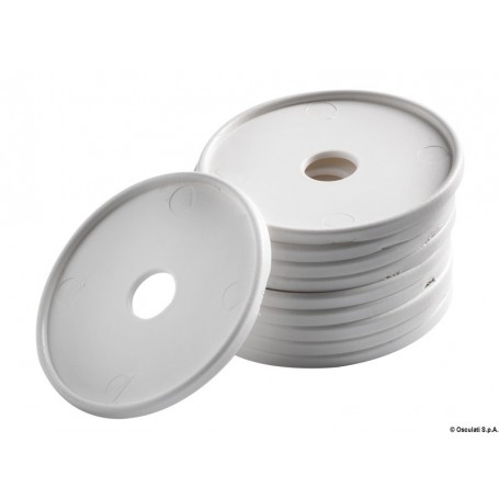 Support en polyéthylène blanc  - Osculati Balcons et platines 8033137134791 41.412.38