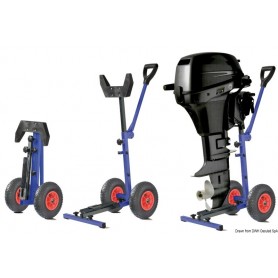 Chariot avec roues pliables - Rooteq Accessoires Hors bord 8033137057113 47.372.60