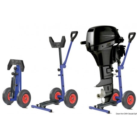 Chariot avec roues pliables - Rooteq Accessoires Hors bord 8033137057113 47.372.60