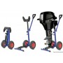 Chariot avec roues pliables - Rooteq Accessoires Hors bord 8033137057113 47.372.60