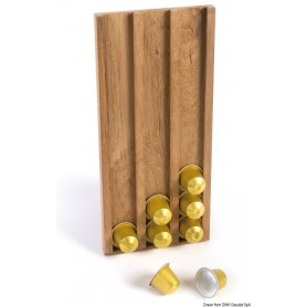 Porte-capsules à café Nespresso ARC Accessoires Teck 8033137173943 71.602.18