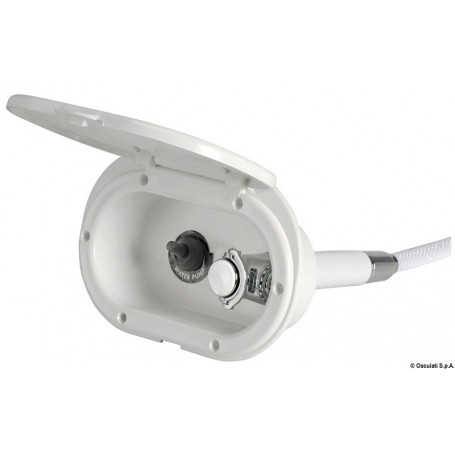 Coffret douche avec douche à bouton Mizar et interrupteur étanche on/off - Osculati Douche et douchette 8033137093241 15.241.01